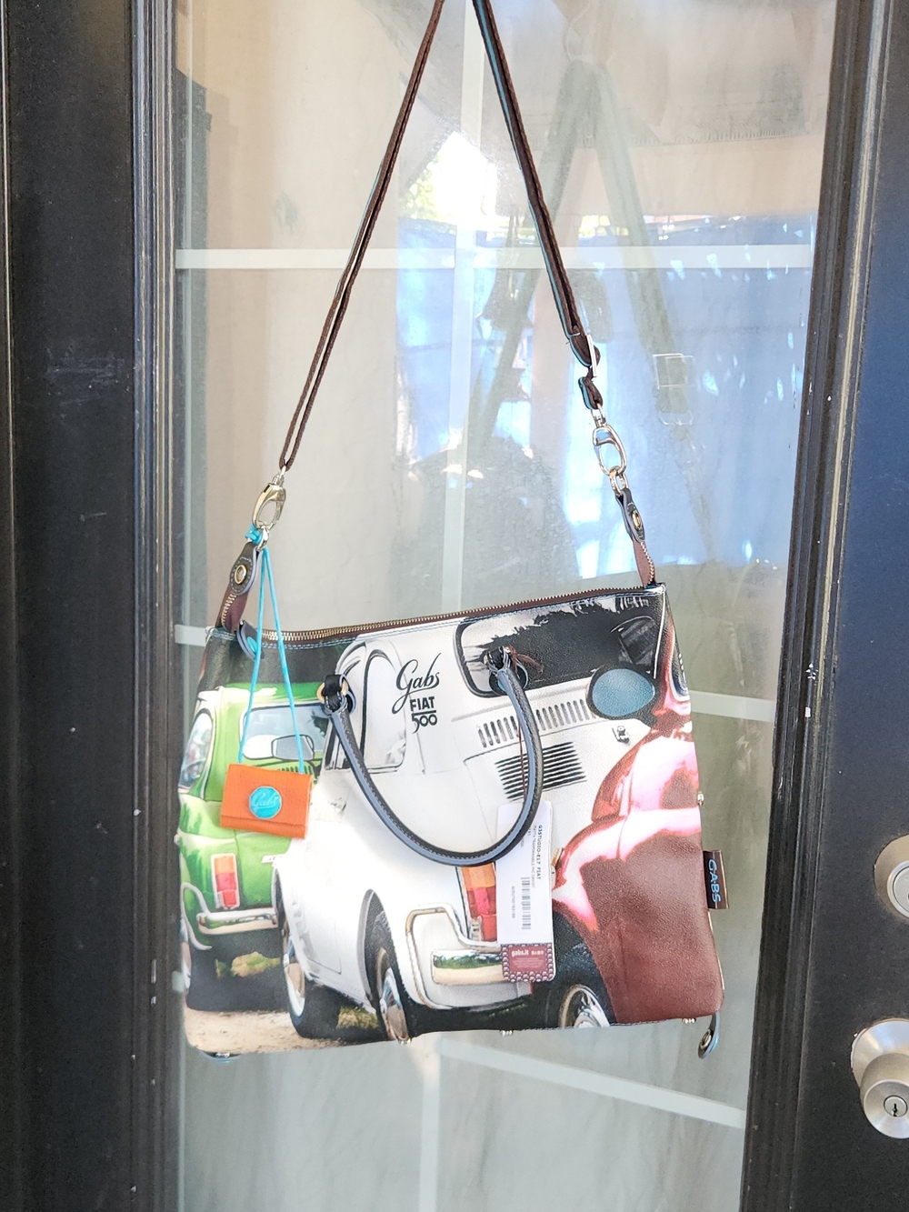 GABS FIAT Leather Bag, Multicolor - Picture 9 of 9